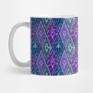 Enchanted Forest Spirit Crystal- Argyle Pattern Mug